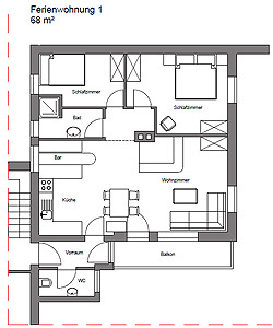 Appartement1 - Plan
